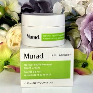 Murad Retinol Youth Renewal Night Cream Travel Size 15mL *BNIB